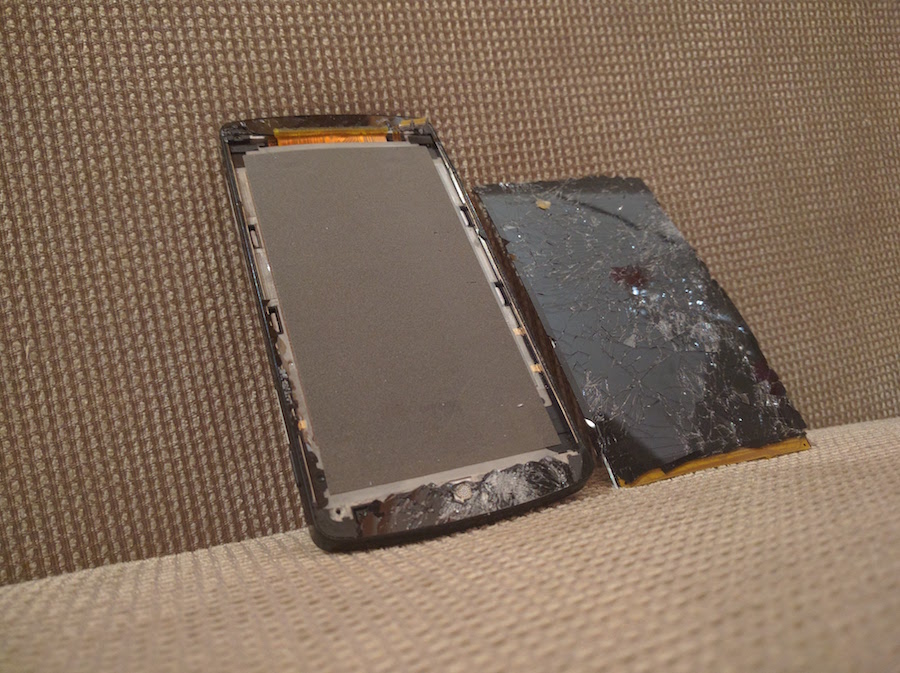 Crashed Nexus 5