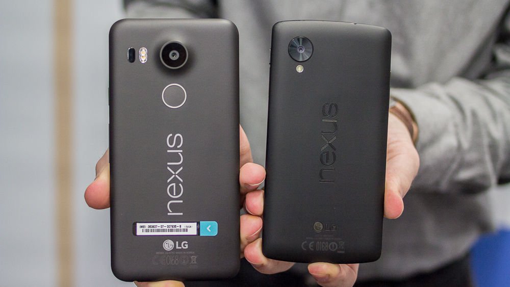 Nexus vs. Nexus 5x